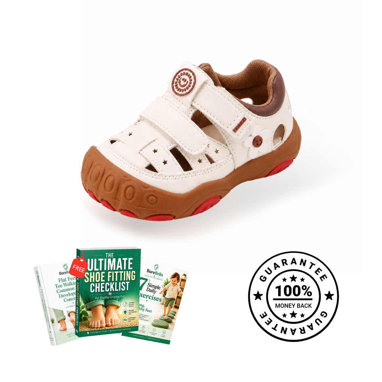 Explorer Sandal — BareBella Barefoot Kids Shoe