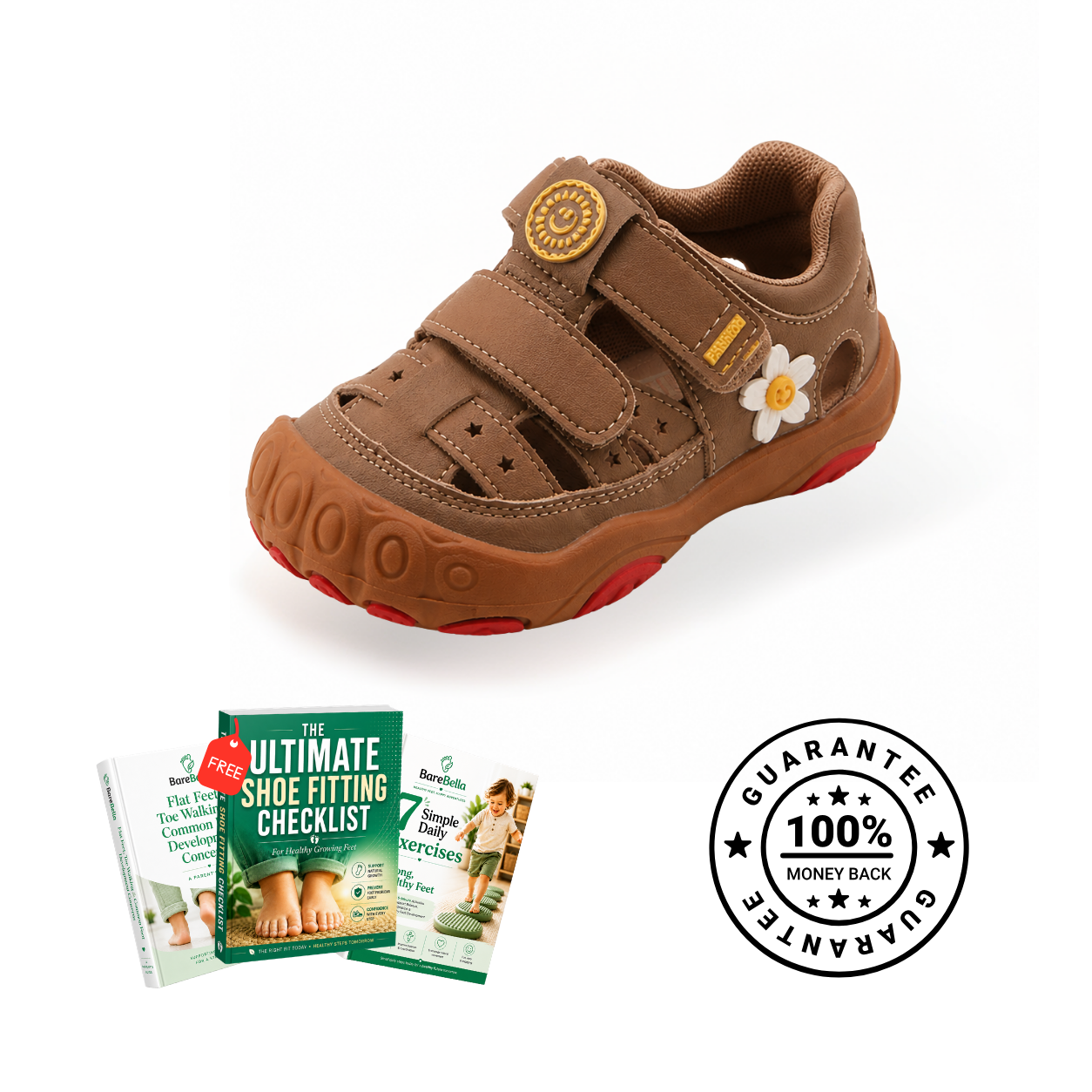 Explorer Sandal — BareBella Barefoot Kids Shoe