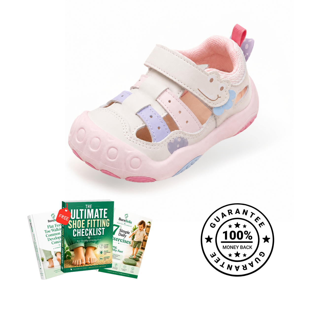 Explorer Sandal — BareBella Barefoot Kids Shoe