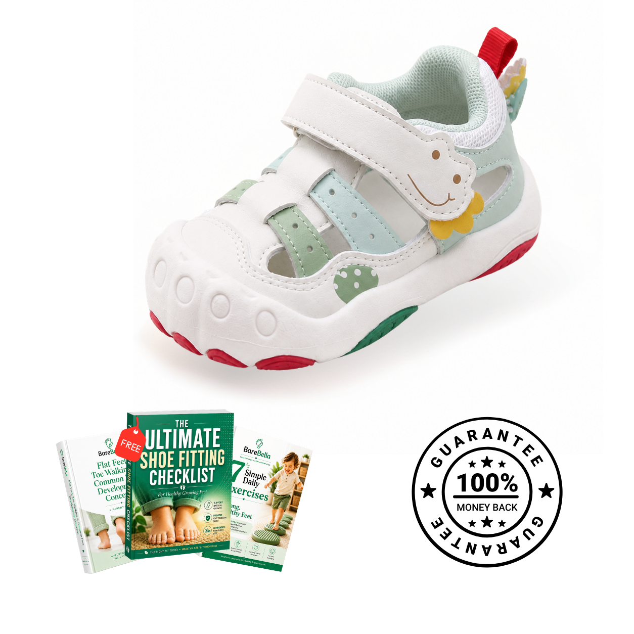Explorer Sandal — BareBella Barefoot Kids Shoe