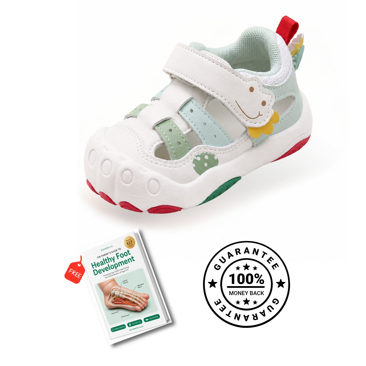 Explorer Sandal — BareBella Barefoot Kids Shoe
