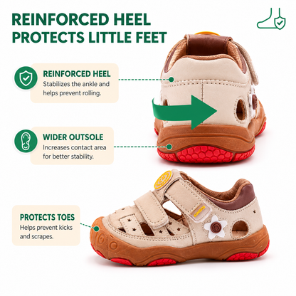 Explorer Sandal — BareBella Barefoot Kids Shoe